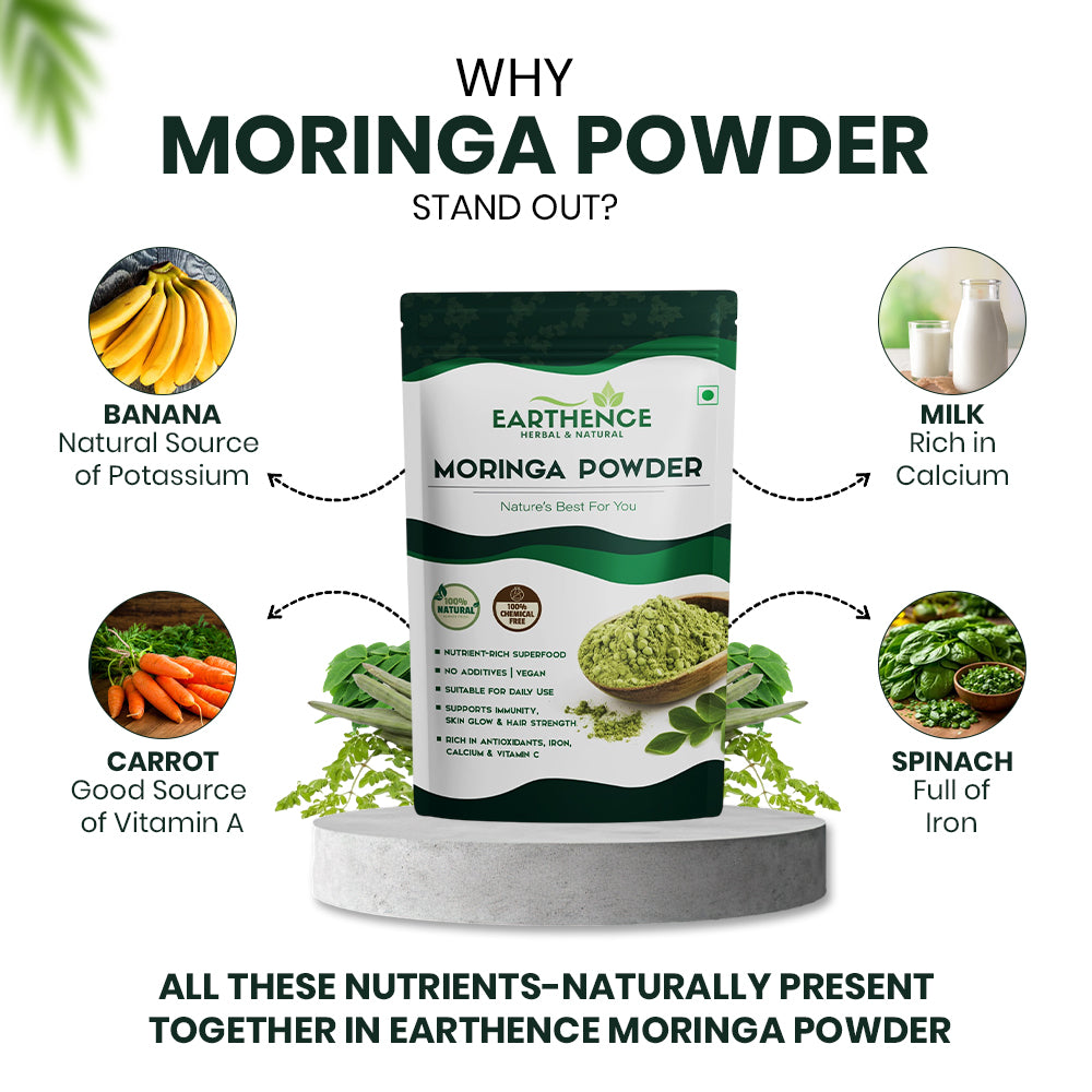 Earthence Moringa Powder (225 g)