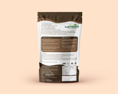 Earthence Hair Mask Powder For Hair Fall Growth Split Ends Luster Shining Nourishment | Dry and Frizzy Hair | Herbal & Natural Cleanser | Controls Dandruff - 225 Grams - Pack Of 1