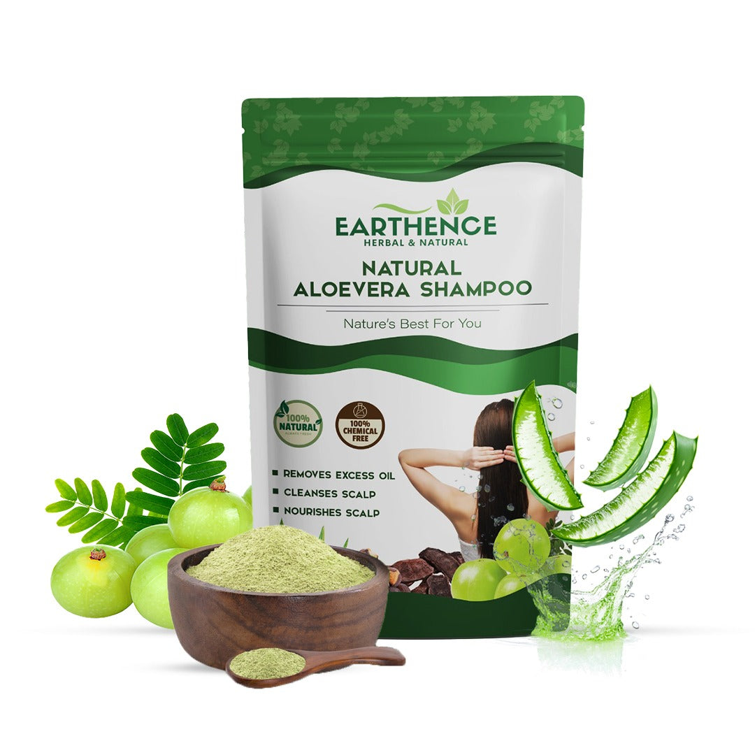 Earthence NATURAL AELO VERA SHAMPOO  225g